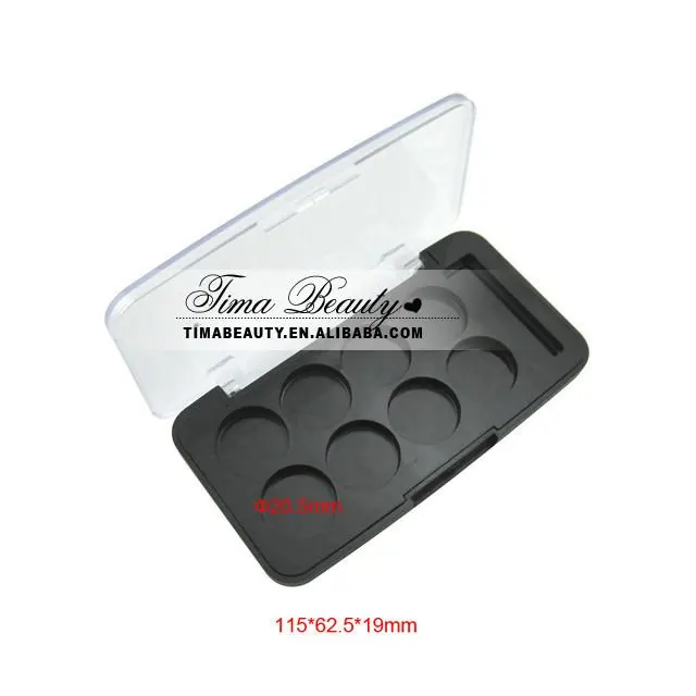 TM-ES6136C, 8 colors cosmetic compact packaging