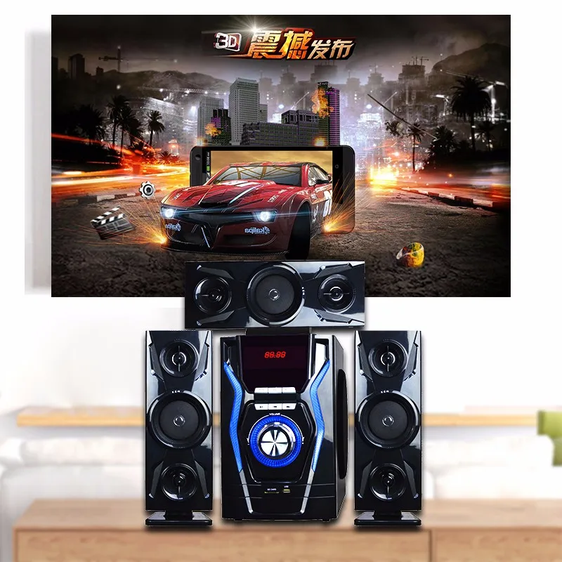 Factory wholesale big size 3.1 dj speaker subwoofer wooden speakers with low price - ANKUX.COM