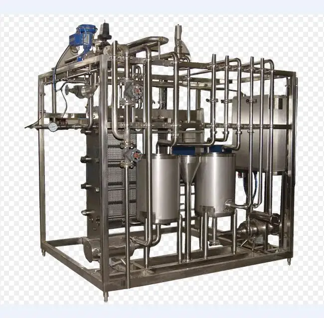 Stainless steel milk pasteurization machine