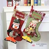Owl penguins design parties to decorate loose Christmas stockings