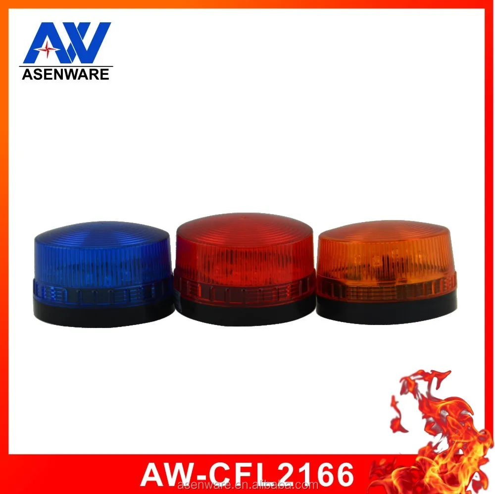 V Led Strobe Warning Light With Red Yellow Blue Lighting Color Buy