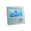 Beautiful design screen display includes minute, hour, day of the week, date & month photo frame wall clock