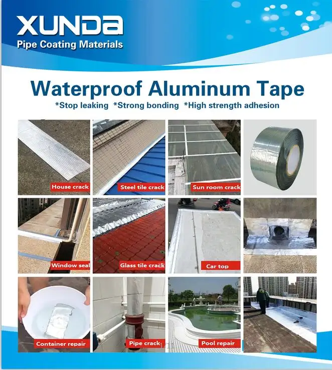 Aluminum flashing tape
