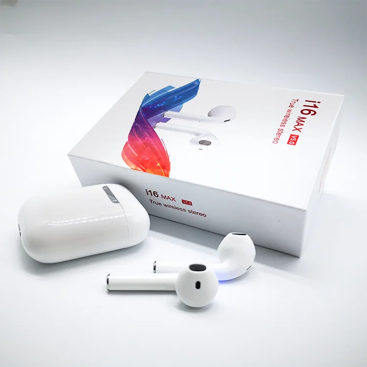 I16MAX Tws Cheap Wireless Stereo Headphones Review With Mic Intelligent Touch TWS I16 wireless charge - ANKUX.COM