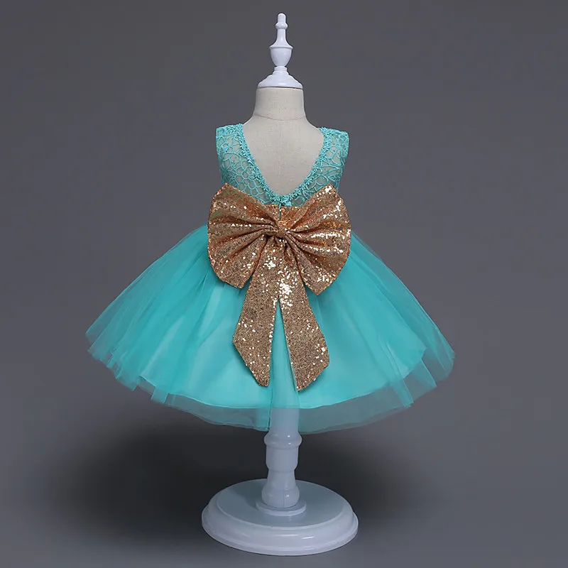 Kids Sequins Bowknot Dress Baby Party Frock Birthday Princess Dress, White , pink ,green
Kids Sequins Bowknot Dress Baby Party Frock Birthday Princess Dress, White , pink ,green