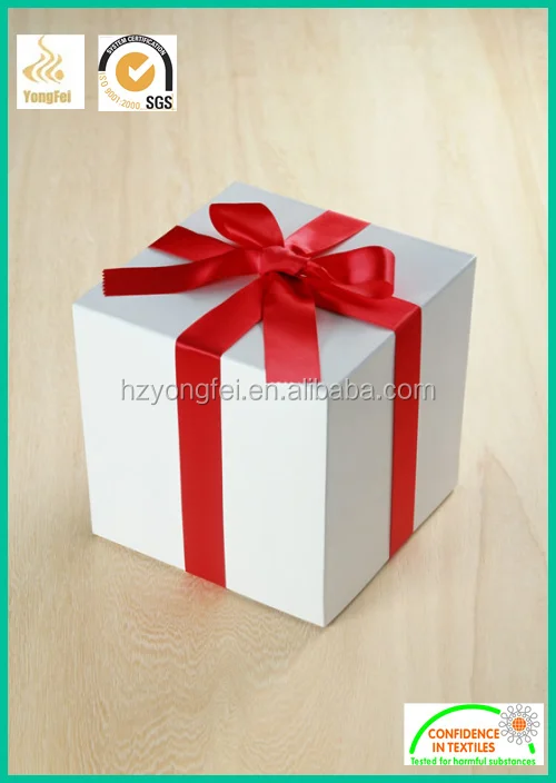 Wholesale Polyester Satin Gift Box Packing Ribbon Bows