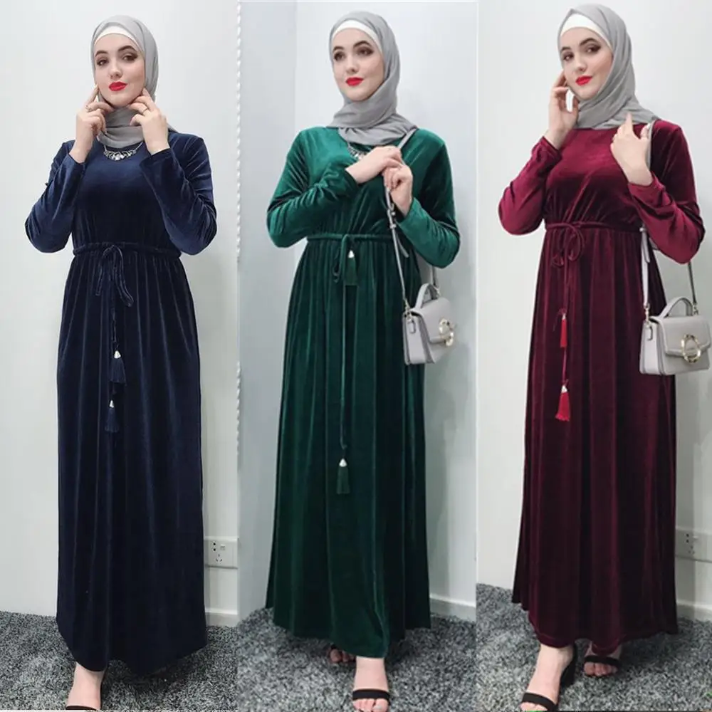 2019 Hot Sale velvet Islamic abaya Daily Wear Muslim Dress, Black,navy,wine red,dark green
2019 Hot Sale velvet Islamic abaya Daily Wear Muslim Dress, Black,navy,wine red,dark green