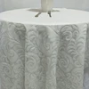 Latest White Shiny Sequin Luxury Table Linens For Weddings
