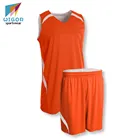 Dry Fit Lightweight Fabric High Quality Custom Blank Basketball Uniform Set