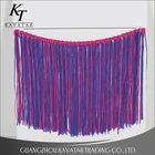 Fashion new design colorful long tassel fringe trim for dress