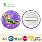 Wholesale custom metal / plastic round printed button 25mm pin badges for promotional gift