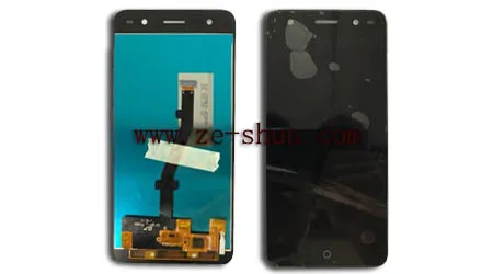Cell Phone LCD Display For ZTE Blade V6 Plus complete Black