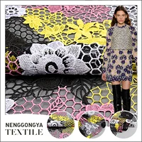 New design popular eco friendly multi color party dress flat embroidery lace fabric
New design popular eco friendly multi color party dress flat embroidery lace fabric