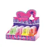 Colorful wrapped square nail clippers set