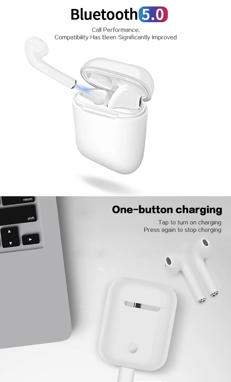 2019 Newest i9s for cellphone TWS Wireless mini Blue tooth Earbuds Wireless Headsets earphone earbud wireless earphone - ANKUX.COM
