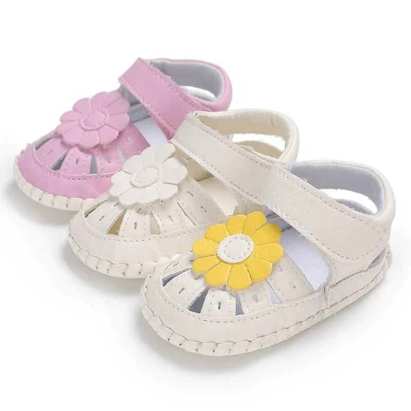 Baby Sandals Summer Shoes New Design Flower Solid Color Anti-slipping Soft Sole Beach Breathable PU Sandals Princess Shoes
Baby Sandals Summer Shoes New Design Flower Solid Color Anti-slipping Soft Sole Beach Breathable PU Sandals Princess Shoes