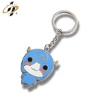 China making good quality metal enamel lovely keychains