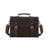 Custom Logo Retro Men Leather Messenger Bag Briefcase Wholesale The Trend Italy Handbag Brands 9027