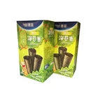 Custom logo factory price cheap printing Green foldable Packaging cookie paper box