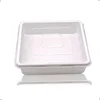 Factory disposable plastic fast food tray with cover