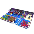 Worldstar factory customized size color funny soft play game indoor playground for children