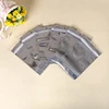Good quality silver zip lock aluminium foil bag laminated dried food bag ziplock stand up pouches bags