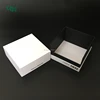 white square cardboard box package for candles
