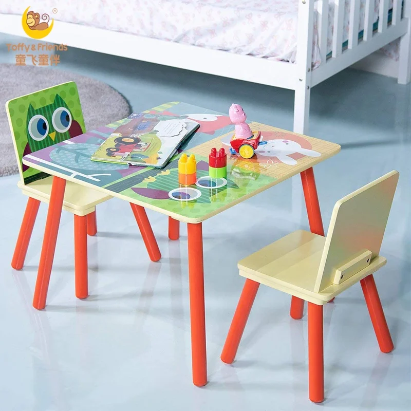 animal table and chair set