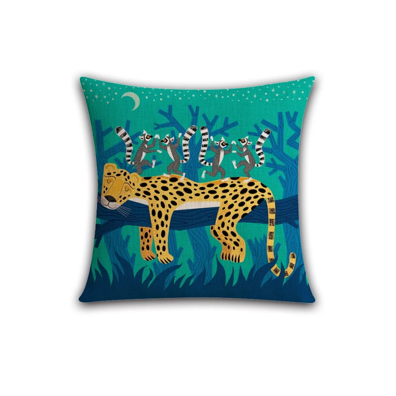 Wholesale Fancy Cushion Cover Creative Cartoon Print Pillowcase