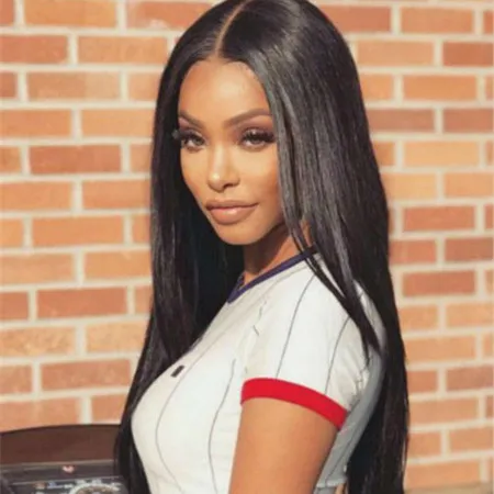 13x6 in Wholesale and retail double drawn straight virgin indian remy Human Hair lace front wig
13x6 in Wholesale and retail double drawn straight virgin indian remy Human Hair lace front wig
