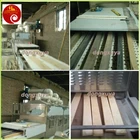 tunnel type microwave industrial timber drying machine