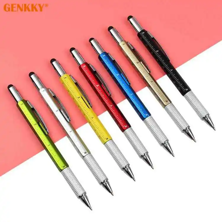 Multifunction Tool Level Pen with screwdriver