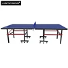 HOT sale foldable ping pong desk outdoor ping pong wheel table with competitive price