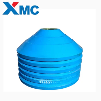 China concave mantle cone crusher spare parts bowl liner mantle