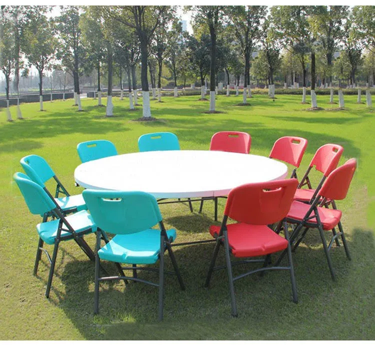catering round plastic tables for sale