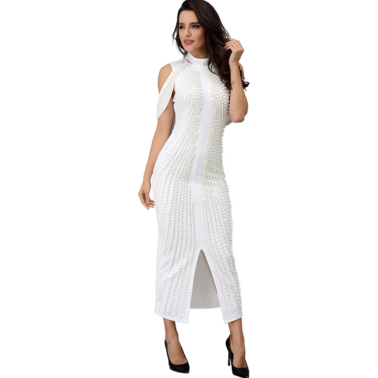 2019 New Celebrity Evening Party Dress Woman Sexy Beadings Turtleneck Sleeveless Long Mid-Calf Dress Back Split Club Dress, Black;white;pink;red
2019 New Celebrity Evening Party Dress Woman Sexy Beadings Turtleneck Sleeveless Long Mid-Calf Dress Back Split Club Dress, Black;white;pink;red