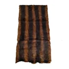 garment pelts with factory price real rex rabbit pelt plate