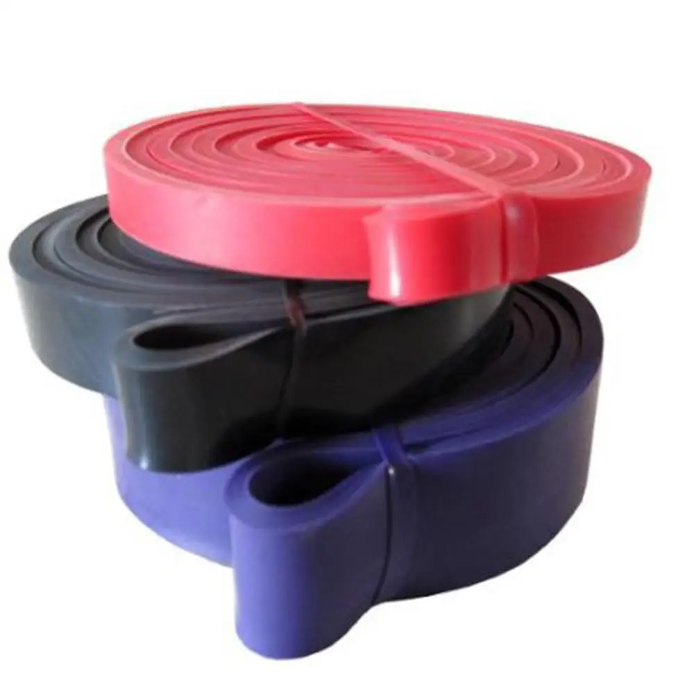 Man woman workout resistance rubber band 3.2cm wide for fitness sport exercise, Purple
Man woman workout resistance rubber band 3.2cm wide for fitness sport exercise, Purple