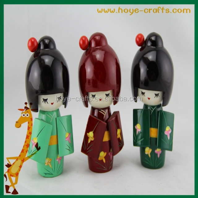 wooden doll japan