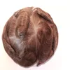 High Quality 100% indian human hair toppers, hair replacement system