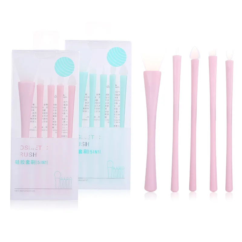 Lameila Facial Mask Applicator Brush 5pcs Skincare Diy Lipmask Eye Portable Silicone Cosmetic Brush Set Makeup Brush D0891
Lameila Facial Mask Applicator Brush 5pcs Skincare Diy Lipmask Eye Portable Silicone Cosmetic Brush Set Makeup Brush D0891