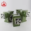 Hollow shaft assembly electric worm drive gear reducer stepper motor and gearbox combination