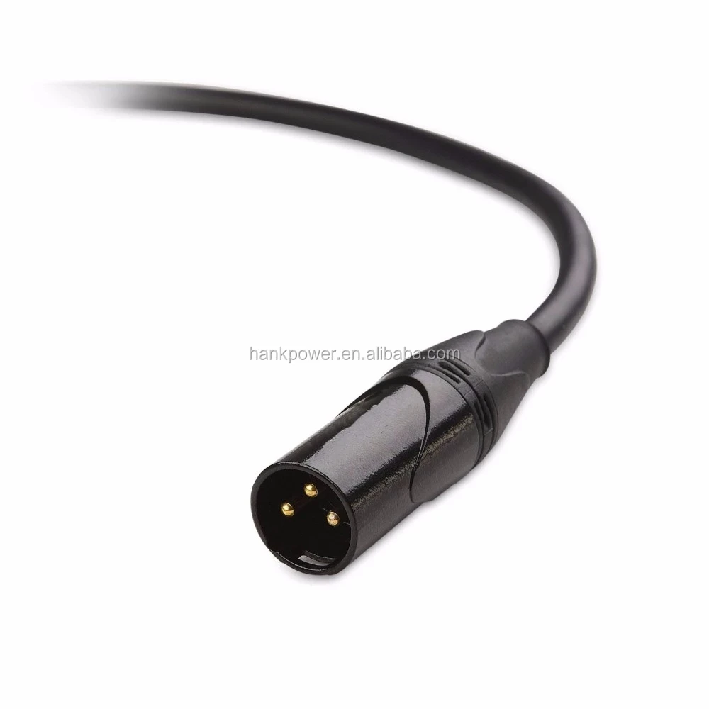 100% pure copper high end 3pin male to female DMX cable XLR cable - ANKUX.COM