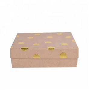 boutibox bw-5 cardboard brown kraft paper box christmas gift box
