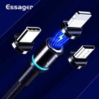 Wholesale 3 in 1 Magnetic Charging Cable for iPhone, for Android, for Type C Samsung Phone