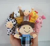 the farmer and farm story10 pieces in 1 set kids educational plush small toy finger puppet doll doll