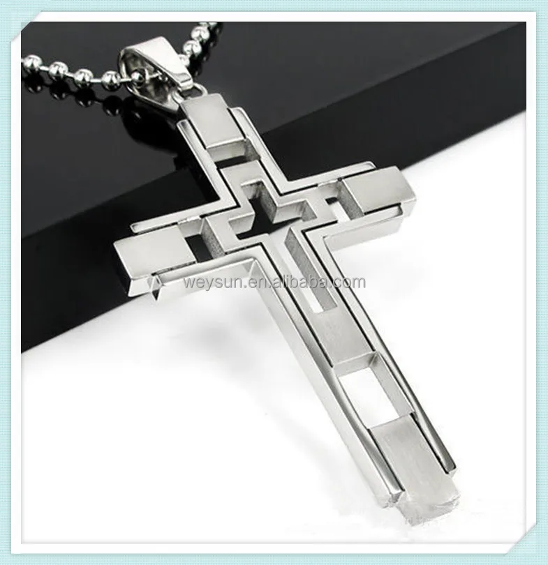 Stainless Steel Silver Cross Pendant For Man Jesus Unique Cross Jewelry Antique Hollow Out Fashion Silver Cross Pendant Necklace
Stainless Steel Silver Cross Pendant For Man Jesus Unique Cross Jewelry Antique Hollow Out Fashion Silver Cross Pendant Necklace