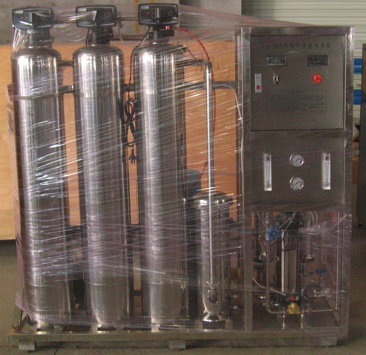 Battery Deionized Ro Salt Water Distillation Purification Treatment