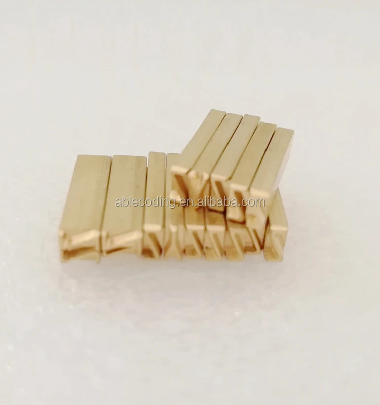 Brass Character/Letter for Date Coding Machine