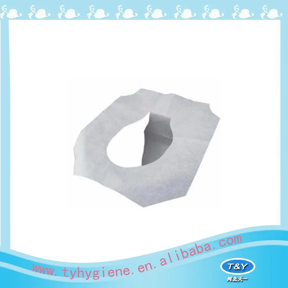 Flushable self-dissoving toilet seat from tissue paper